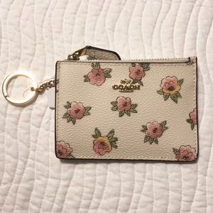 COACH COIN AND CARD KEY POUCH NWT